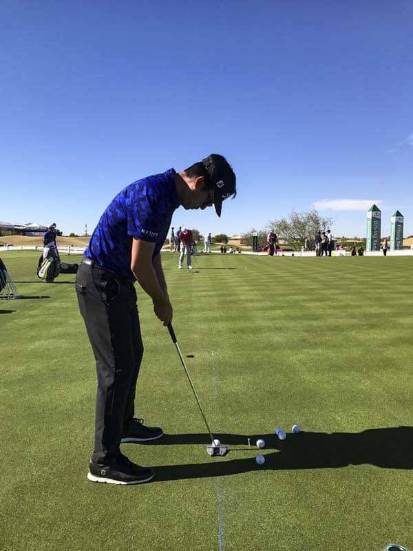 Kevin Na with a T5S.