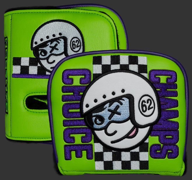 Champs Choice - Lime/Purple - Mid-Square