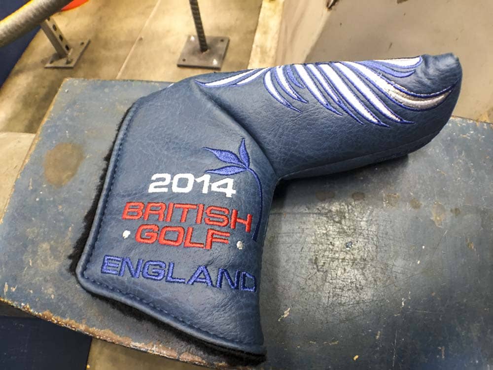 2014 Tour Only headcover given to loyal Scotty Cameron putter players at the Open Championship.